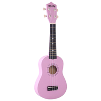 Ukulele Soprano Makai LMT Rosa com saco