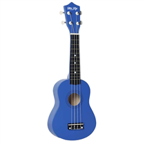 Makai LMT Soprano Ukulele Blue with gig bag