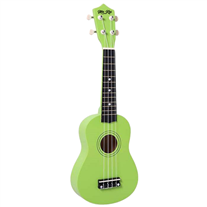 Makai LMT Soprano Ukulele Green w/Bag