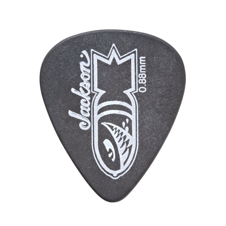 Jackson 351 Bomb Med/Heavy Picks 88mm Black