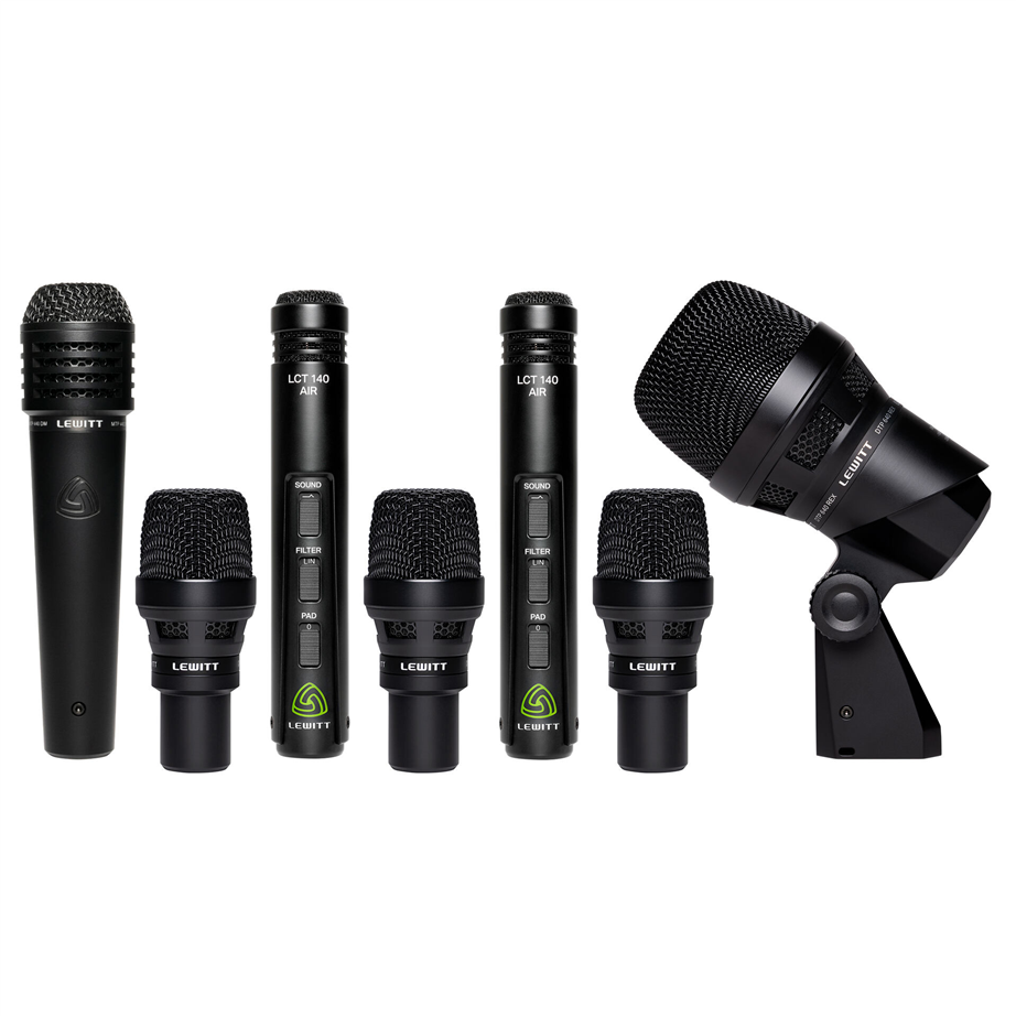 Lewitt Beatkit Pro Drum Microphone 7 Microfone Kit