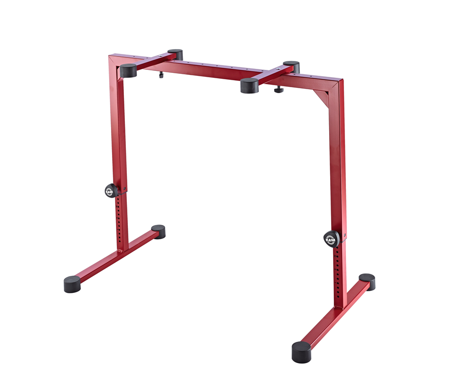 K&M 18810 Omega Keyboard Stand Red