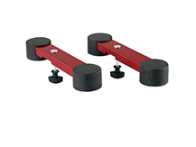 K&M 18827 Omega Keyboard Stand Red (short/pair)