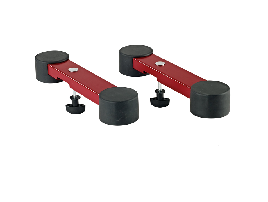 K&M 18827 Omega Keyboard Stand Red (short/pair)
