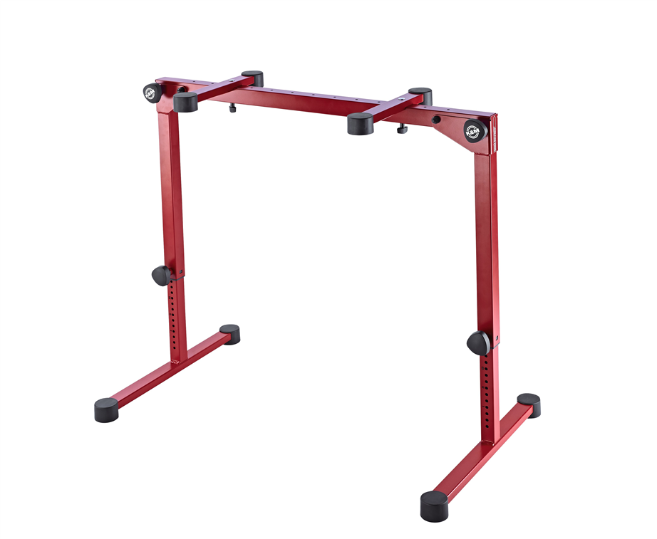K&M 18820 Omega Pro Keyboard Stand Red