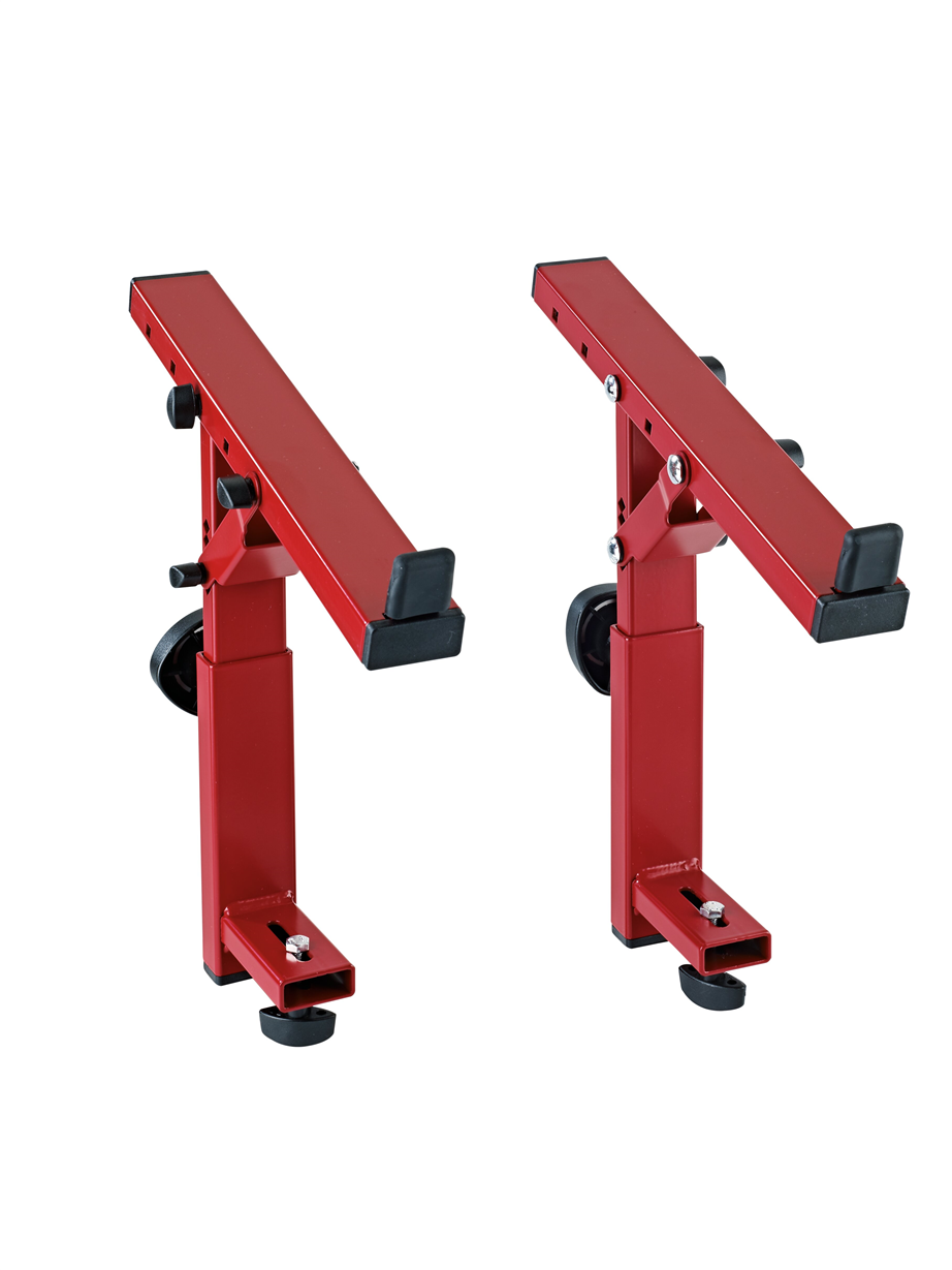 K&M 18822 Omega/Pro Keyboard Stacker Red