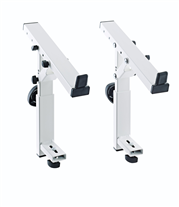 K&M 18822 Omega/Pro Keyboard Stacker White