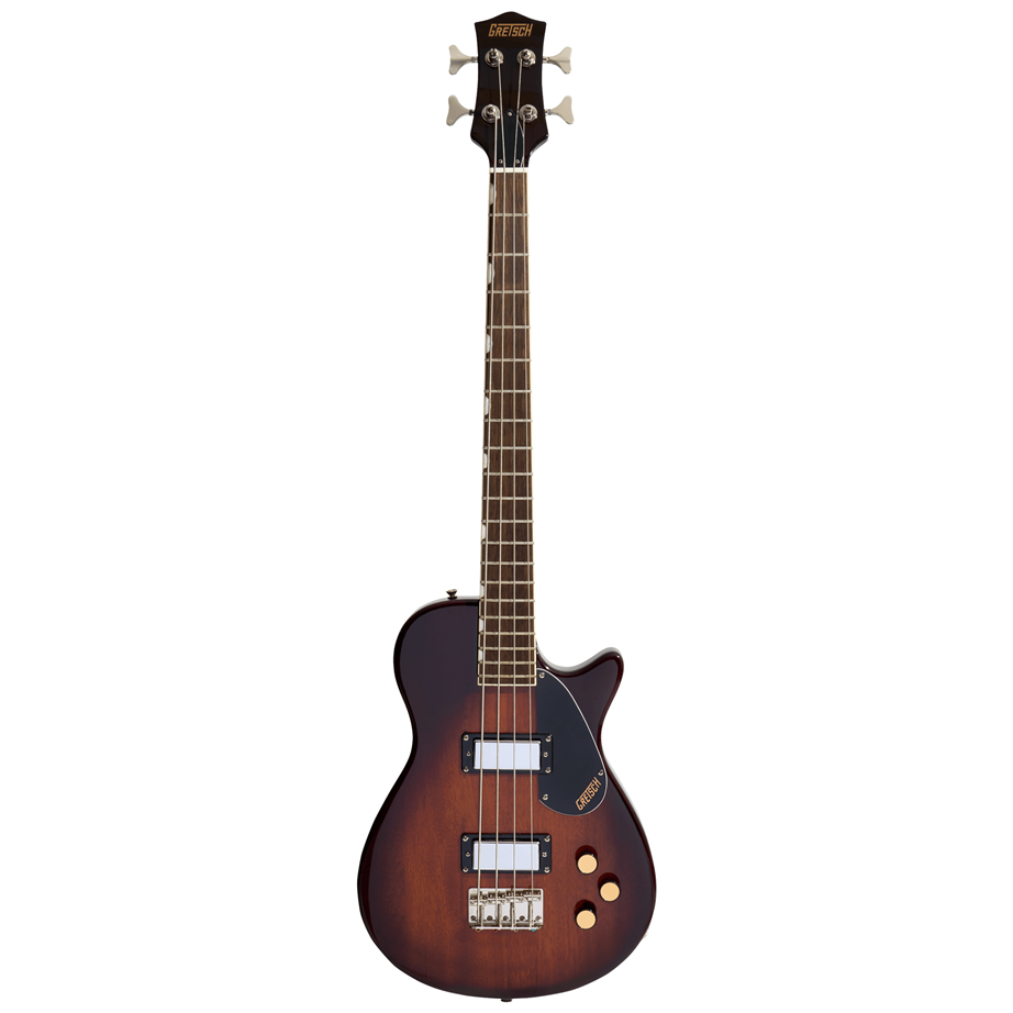 Gretsch Streamliner Jet Club Bass LRL Short Scale Electric Bass Havana Burst