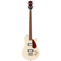 Gretsch Streamliner Jet Club Bass LRL Vintage White Short Scale Electric Bass