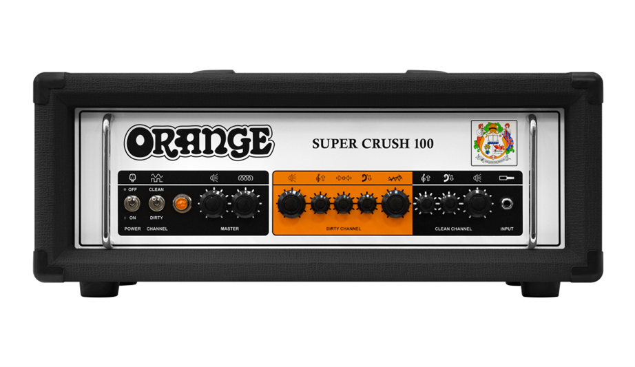 Orange Super Crush 100 Black Guitar Amp Head