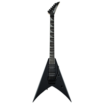 Jackson JS King V JS32 Black with White Bevels | Ludimusic