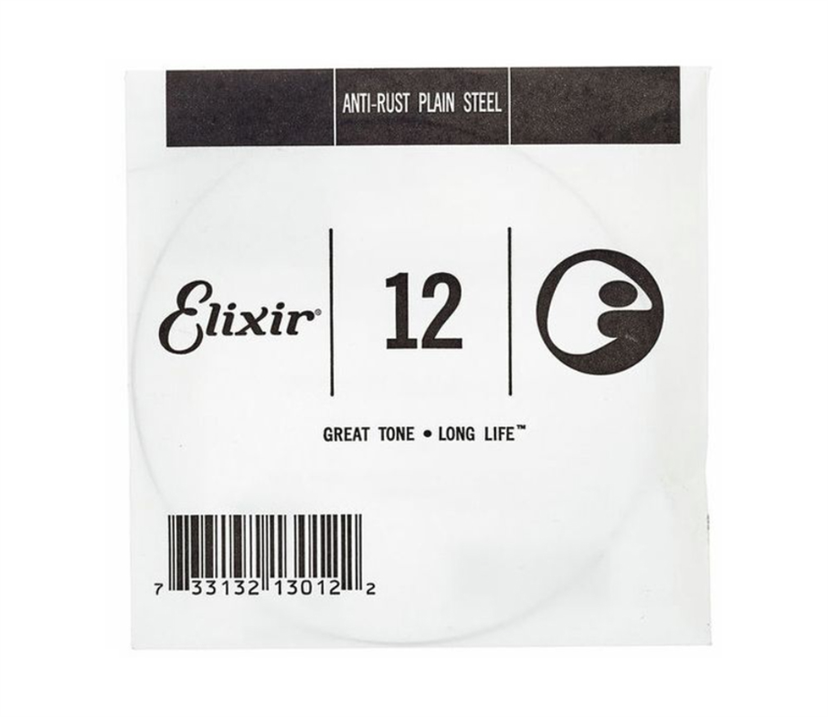 Elixir 012 Plain Steel Individual Guitar String