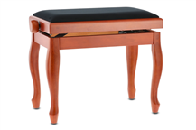 Gewa Deluxe Classic Cherry Satin Piano bench
