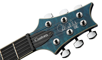 PRS SE Custom 24-08 Quilt Lake Blue | Ludimusic