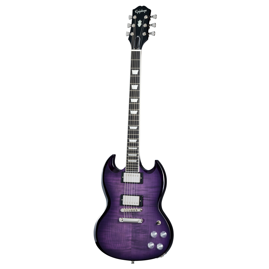 Epiphone SG Modern Figured Purple Burst