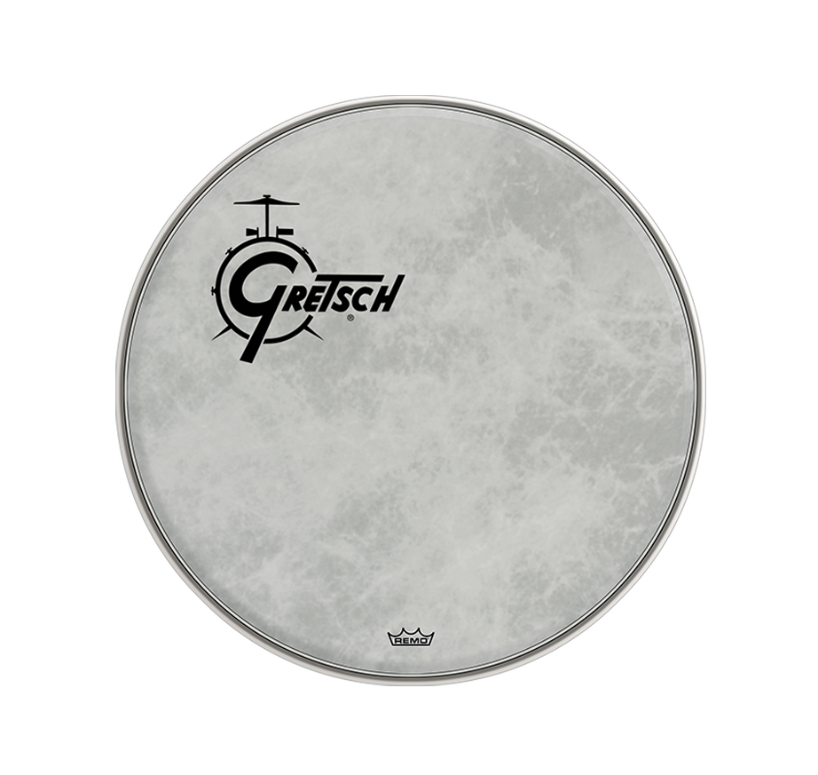 Gretsch Drums 18" Fiberskin Logo Bass Drum