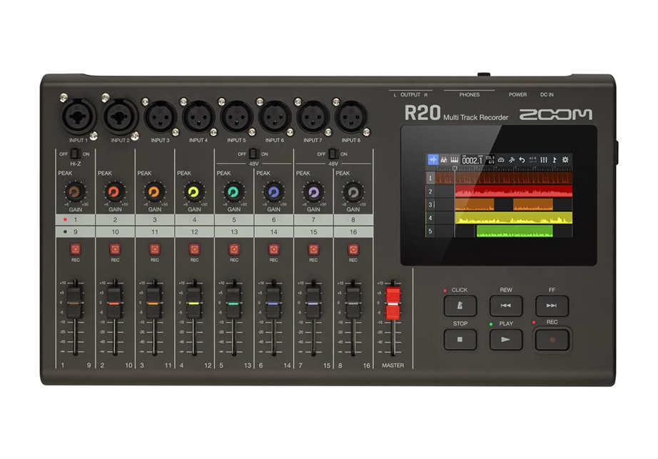 Zoom R20 Multitrack Recorder