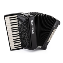 Hohner Bravo III 72 myColor Black Piano Accordion