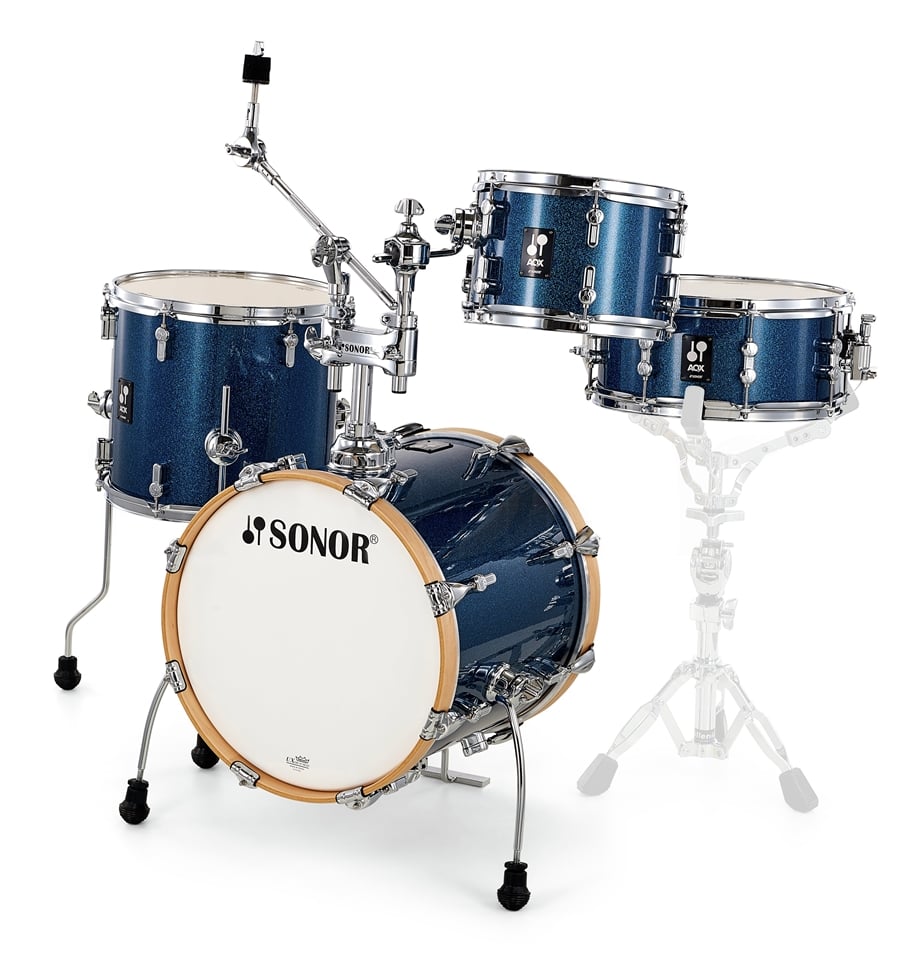 Sonor AQX Jungle Set Blue Ocean Sparkle Drumkit