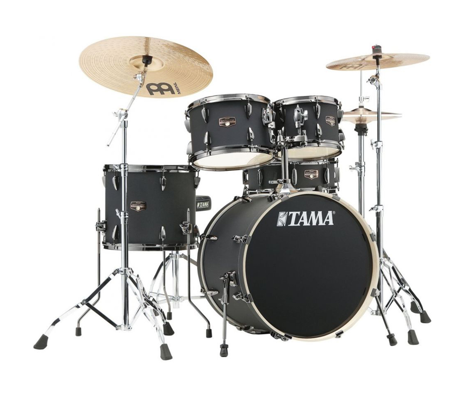 Tama Imperialstar IP50H6W Drumkit Black Out Black