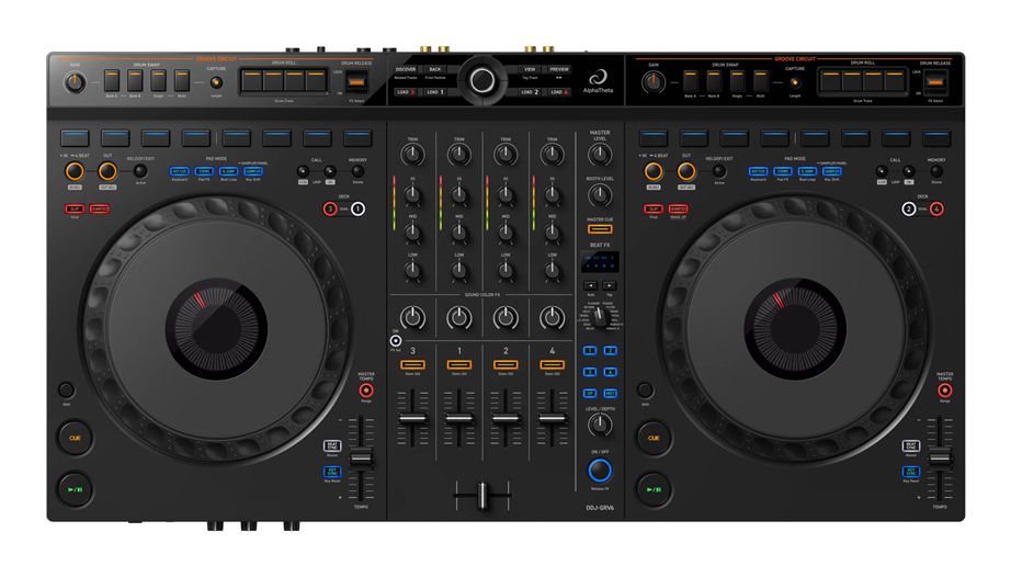 AlphaTheta DDJ-GRV6 DJ Controller