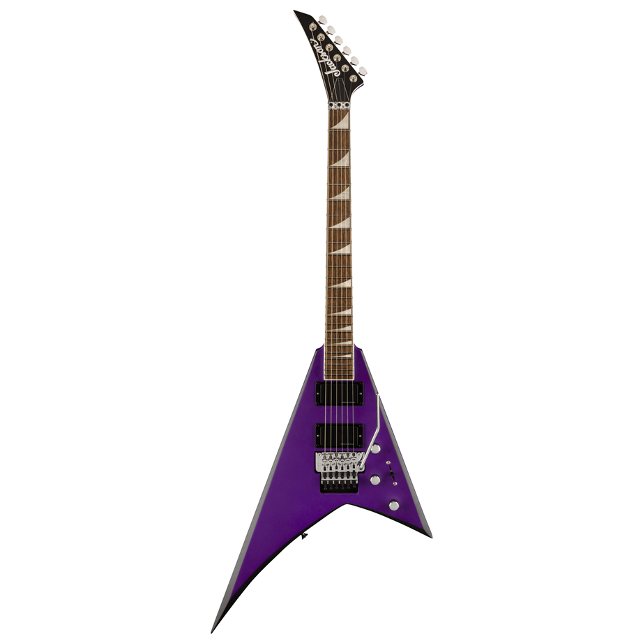 Jackson X Series Rhoads RRX24 LRL Purple Metallic with Black Bevels