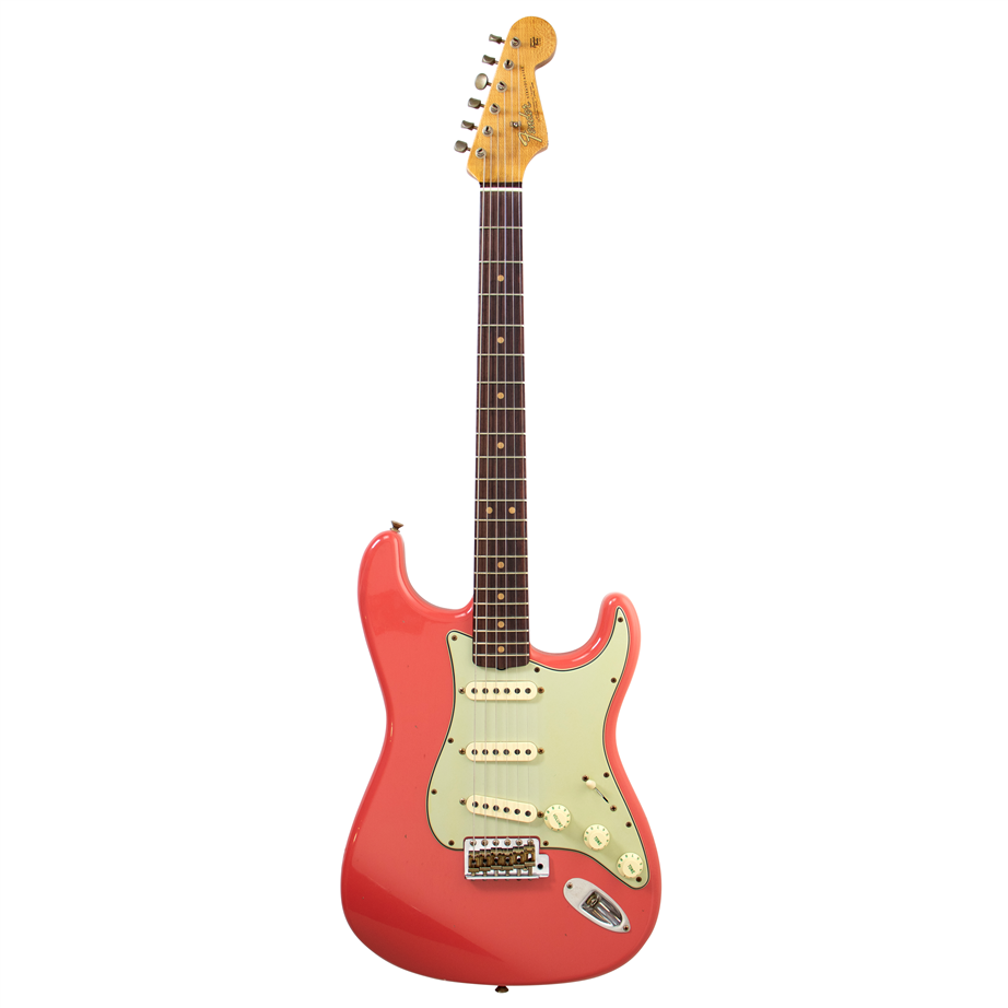 Fender Custom Shop 64 Strat Journeyman Aged Faded Aged Fiesta Red