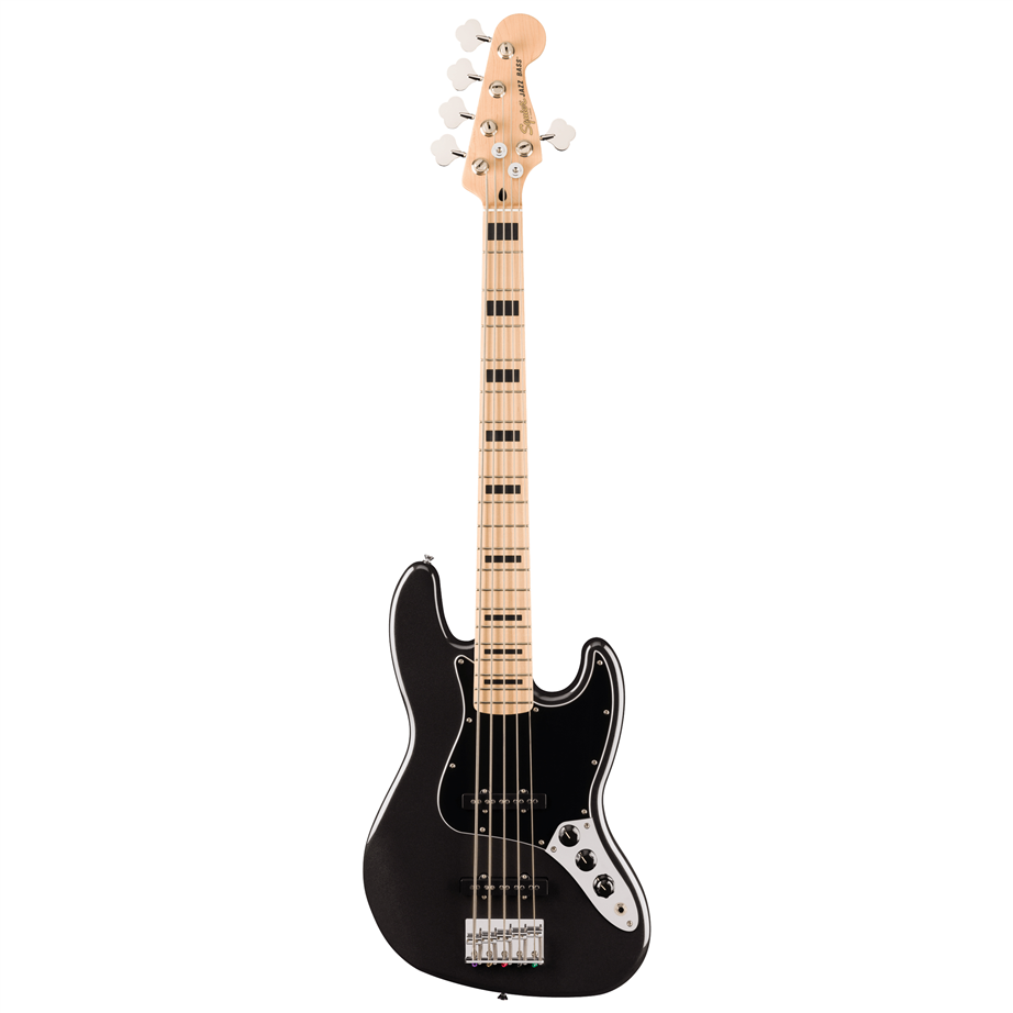 Fender Squier Affinity Series Active Jazz Bass V MN Black Metallic
