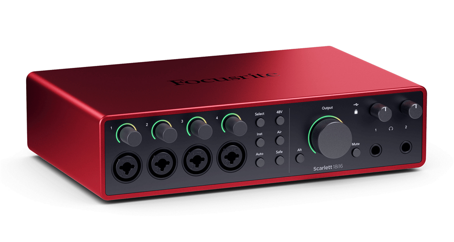 Interface Áudio Focusrite Scarlett 18i16 4th Gen