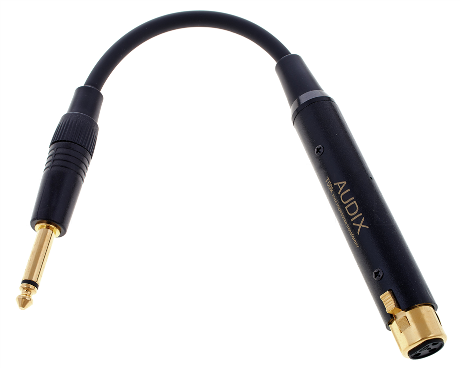Audix T50K Impedance Matching Transformer Adapter Plug