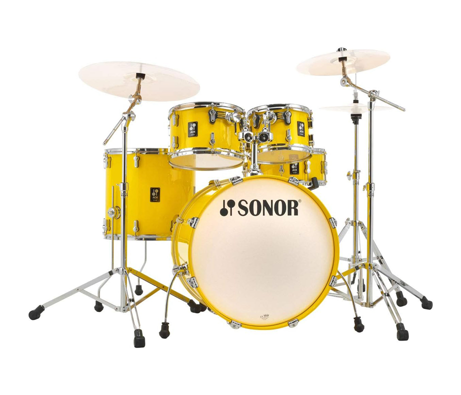 Sonor AQ1 Studio Set Yellow Drumkit