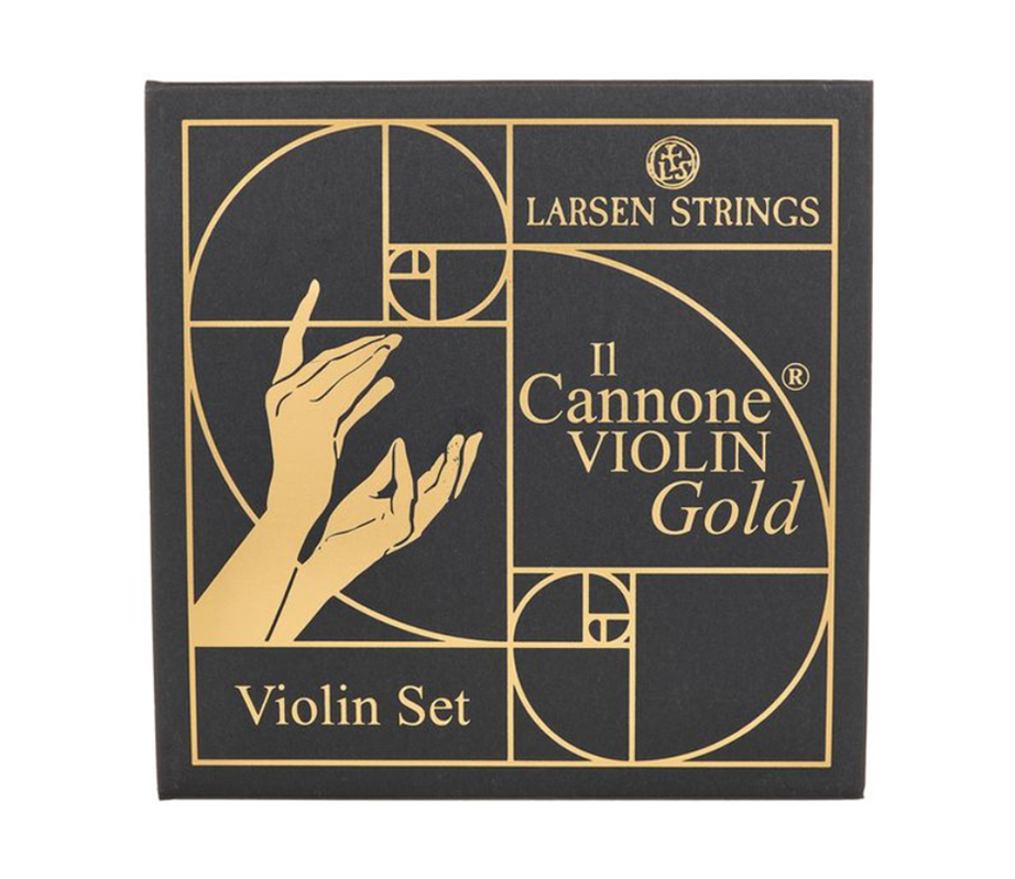Larsen Il Cannone Gold Violin String Set