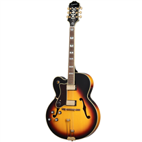 Epiphone Broadway (Incl. Premium Gig Bag) Vintage Sunburst Esquerdina