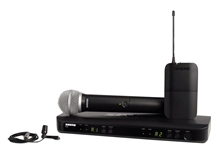 Shure BLX1288/CVL Combo H8E Lavalier + PG58