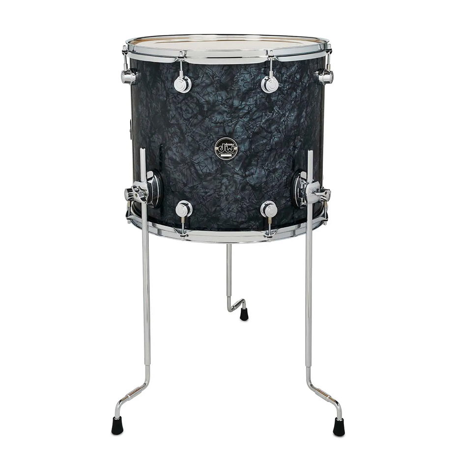 DW Performance 16" Black Diamond Floor Tom