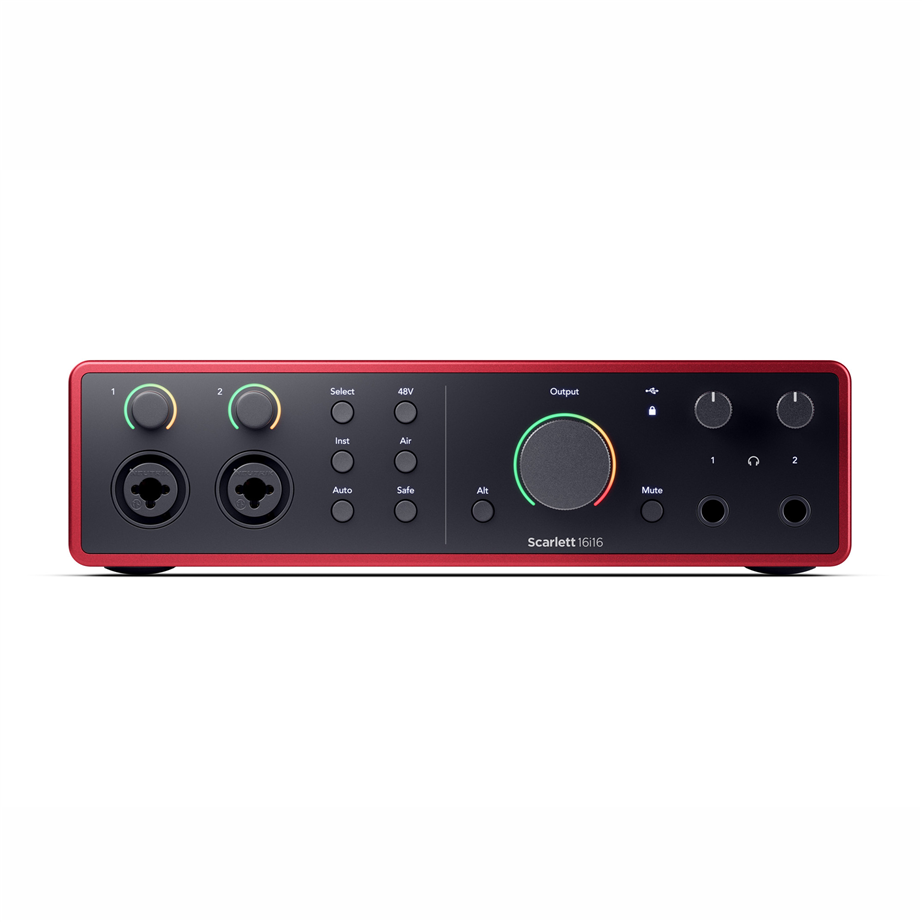 Interface Áudio Focusrite Scarlett 16i16 4th Gen