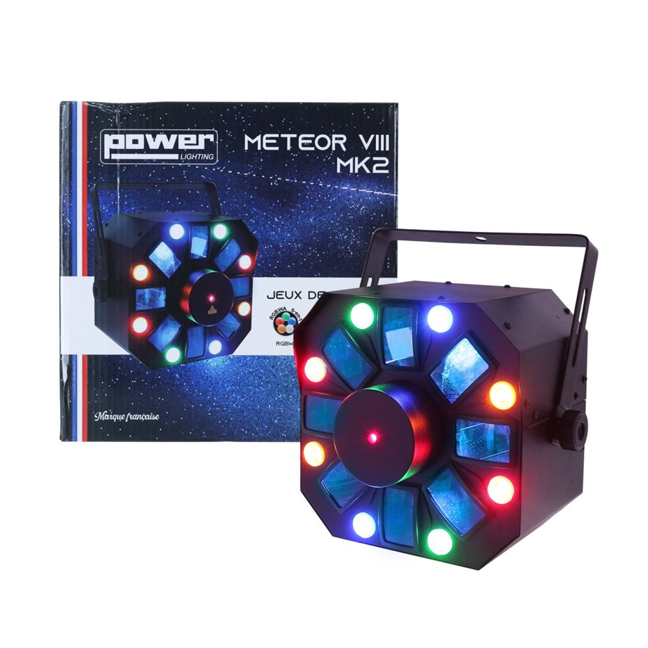 Jogo de Luzes PowerLighting Meteor VIII MK2
