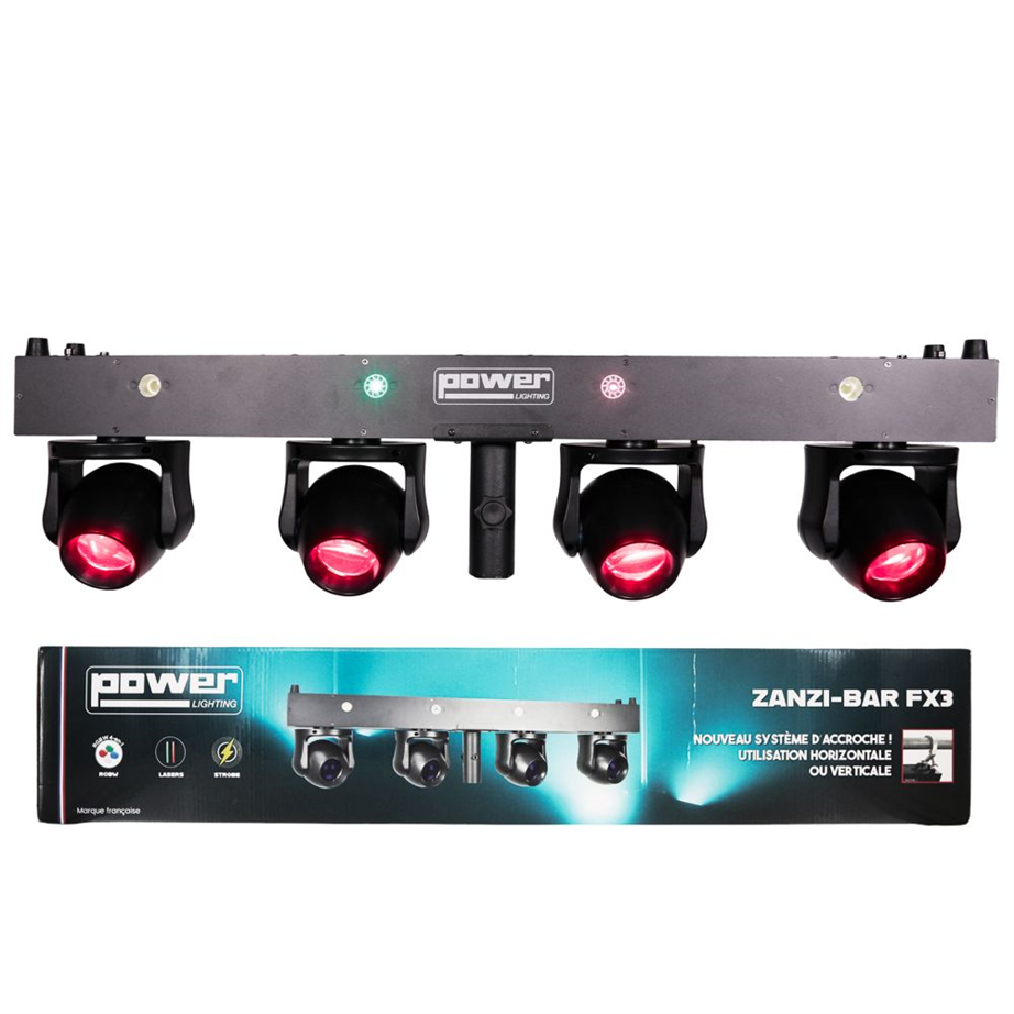 PowerLighting ZANZI-BAR FX3 LED Set