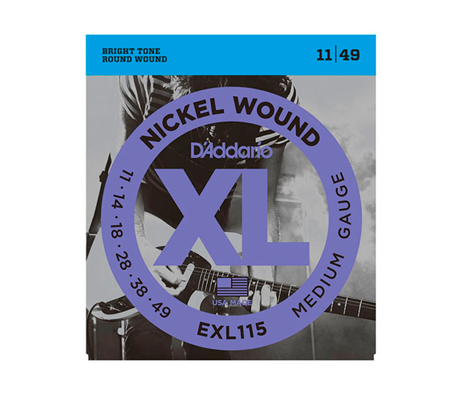 D'Addario EXL115 011-049 Electric Guitar Strings