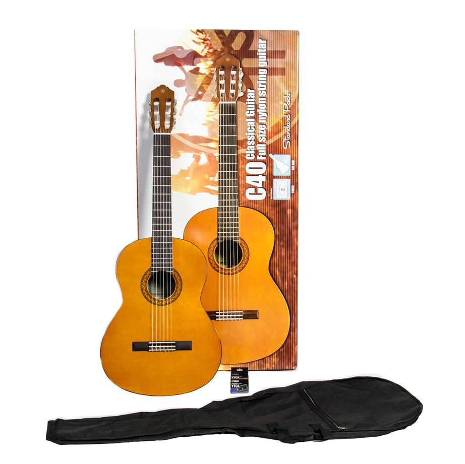 Yamaha C40 pack V2 4/4 classic guitar pack