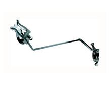 Samba 127SM Marching Stand Lyre Sopranino Sax Chrome with ring
