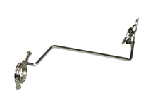 Samba 9094SM Marching Stand Lyre Sopranino Sax Chrome with ring