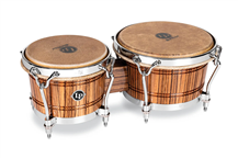 LP LP201A-JR60 Zebra Dandy 60TH 7-1/4" & 9" Bongos Limited Edition