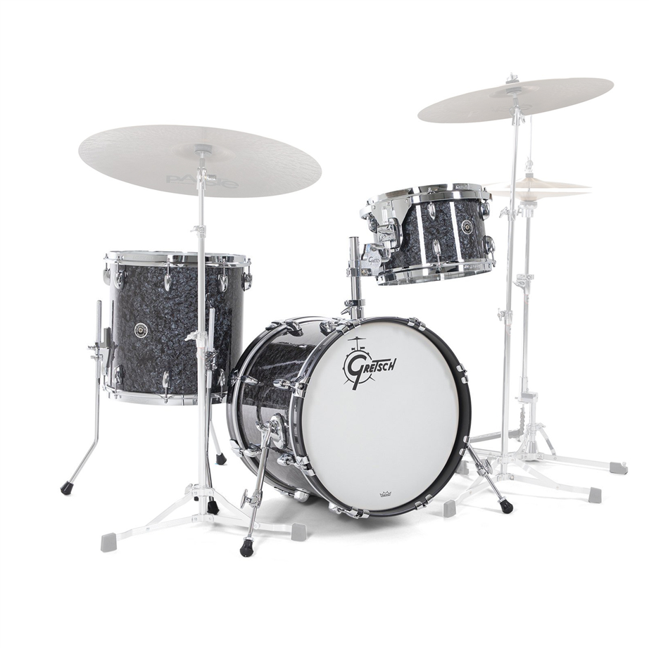 Gretsch Drums Brooklyn Jazz Shell Set GB-J483 Deep Marine Black Pearl