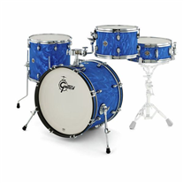 Gretsch Drums Catalina Club Jazz CT1-J404 Blue Satin Flame Satin Drumkit