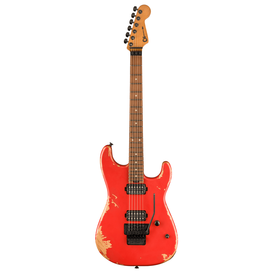 Charvel Pro-Mod Relic San Dimas Style 1 HH FR PF Weathered Orange