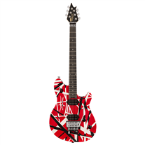 EVH Wolfgang Special Striped Series EB Red Black White