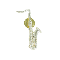Pin Adamastor 05 Saxofone Prateado