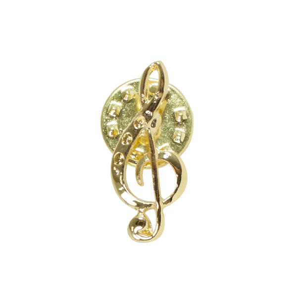 Pin Adamastor 016 Clave de Sol Dourado