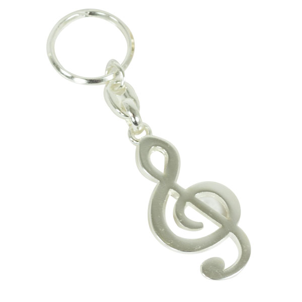 Adamastor 0016 Silver-Plated Treble Clef Key Holder